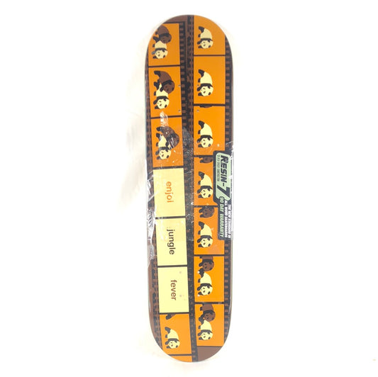 Enjoi Team Jungle Fever Brown/Tan/Orange 7.75" Skateboard Deck