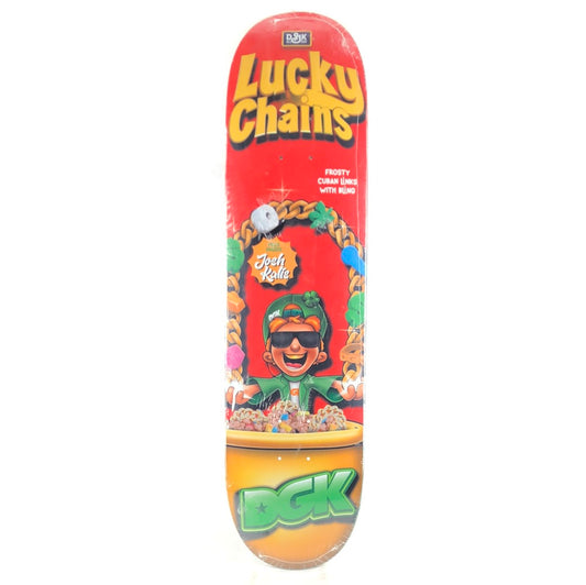 DGK Josh Kalis Lucky Chains Red 8.06" Vintage NOS Deck
