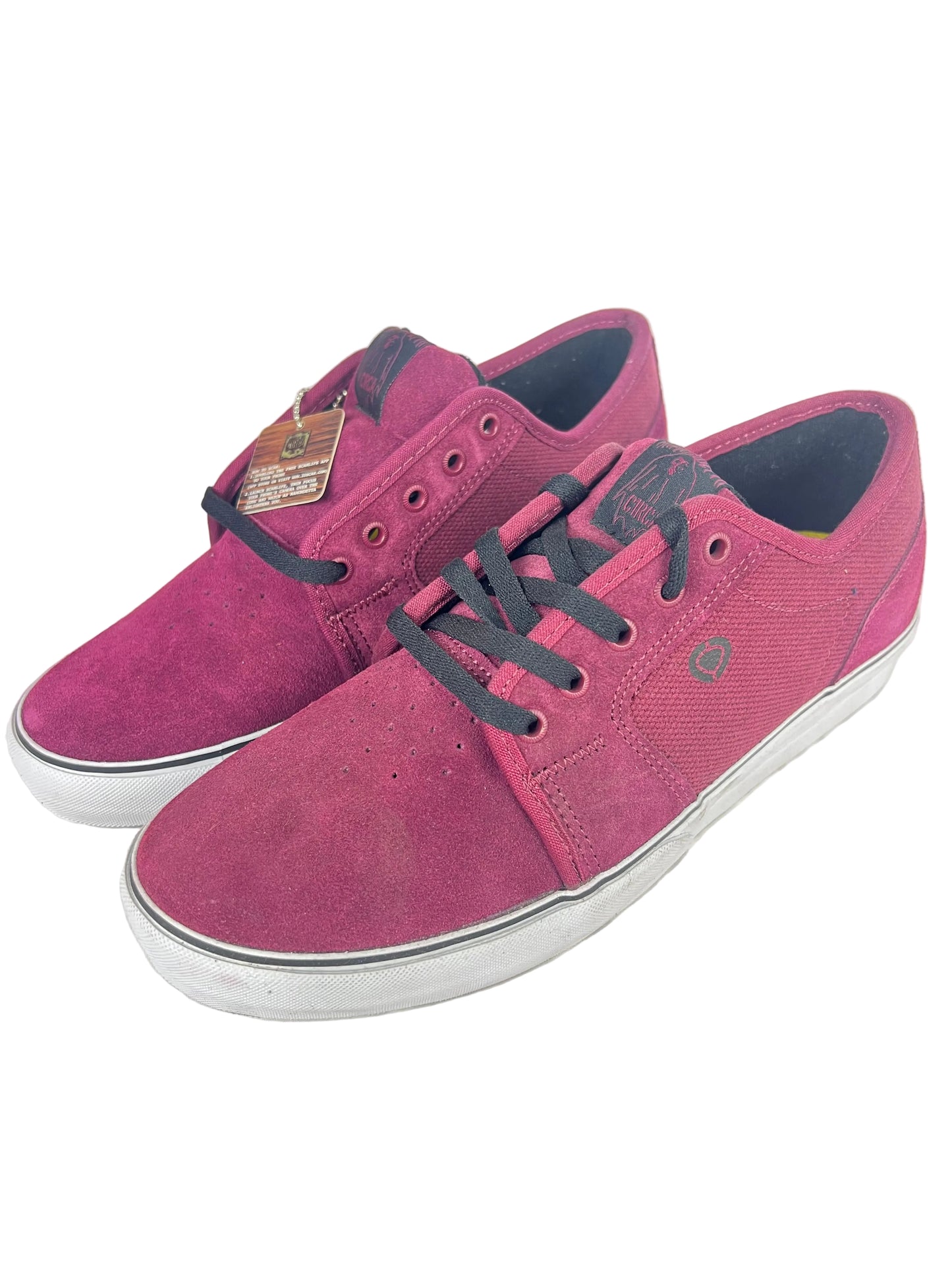 Circa C1rca Peter Ramondetta Signature Widow Rhododendrum Red US Mens Size 9.5 Shoes
