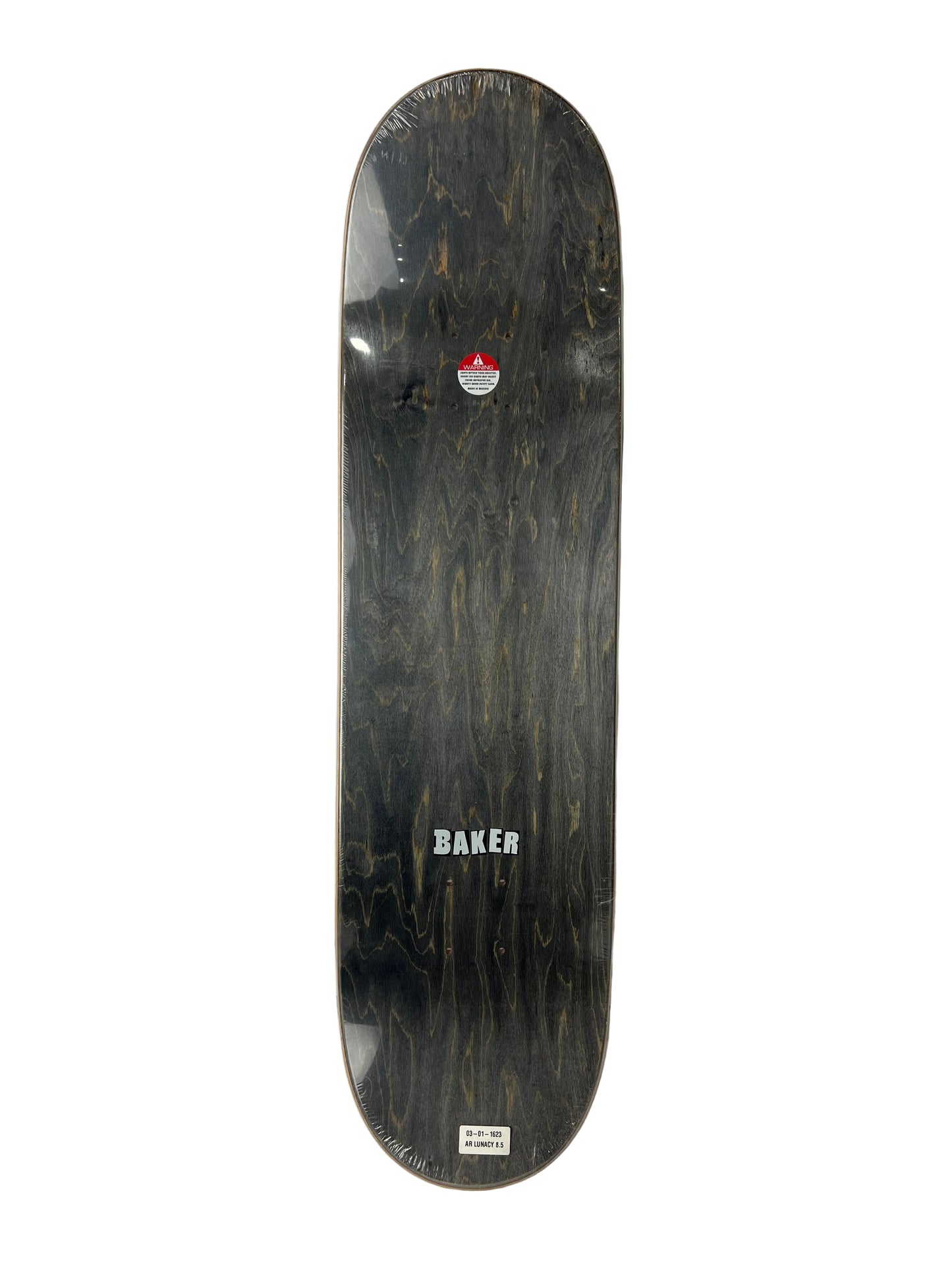 Baker Andrew Reynolds Lunacy Red White Size 8.5" Vintage NOS Deck