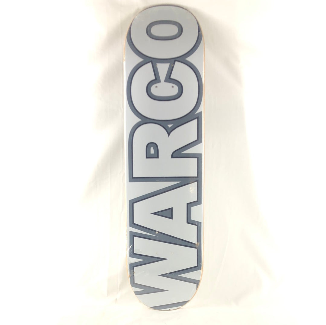 Warco Warco   White/Grey/Black Size 8.25" Skateboard Deck