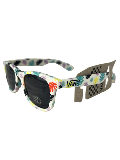 Vans Janelle Hipster Floral White Vintage UV Protection Sunglasses
