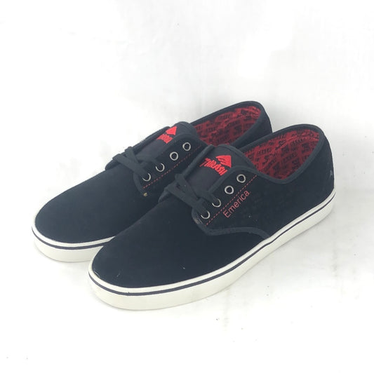 Emerica Laced Thrasher X Baker Black/Black/Red US Mens Size 10 2012