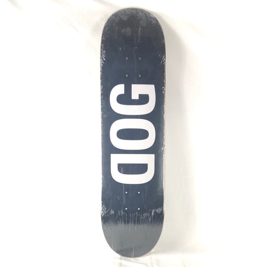 Dog Black/White Size 8.38 Skateboard Deck
