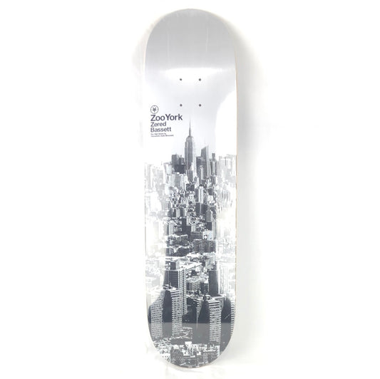 Zoo York Zered Bassett Sky High Series Black/White 8'' Skateboard Deck