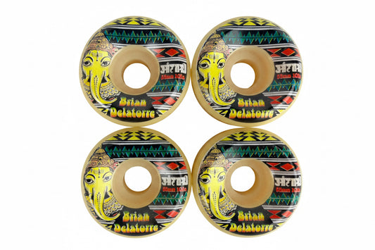 Satori Movement Brian Delatorre Ganesha Black Rasta Multi Size 52MM 101A Duro Vintage NOS Wheels
