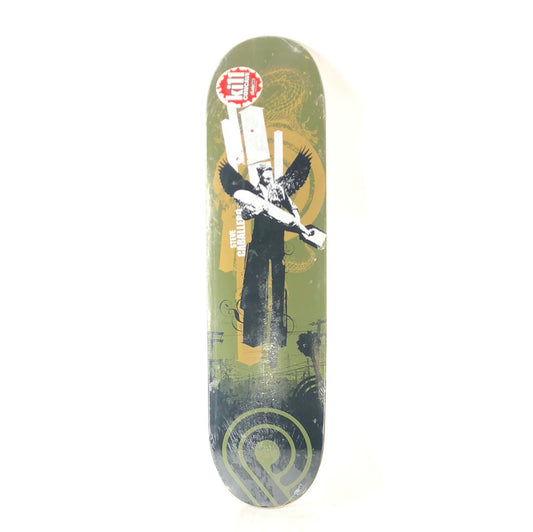 Powell Peralta  Steve Caballero Dark Angel Graphic Black Green Size 7.75" Vintage NOS Deck 2005