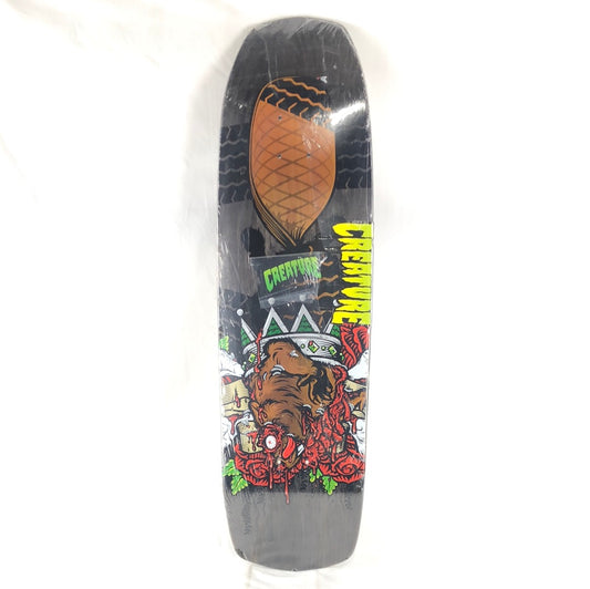 Creature Roadkill King Blank Black/Brown/Red/Green/Multi Color Size 8.96 Skateboard Deck