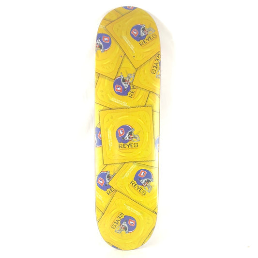 Dog David Reyes Yellow\Blue 8.6" Skateboard Deck