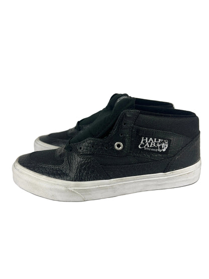 Vans Steve Caballero Half Cab Croc Leather Blk Tr Wht US Mens Size 9.0 Classic Shoes