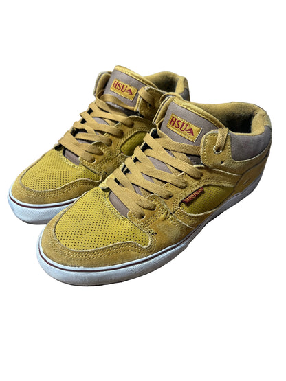 Emerica Hsu Tan Red White US Mens Size 11.0 Shoes Pre-Owned
