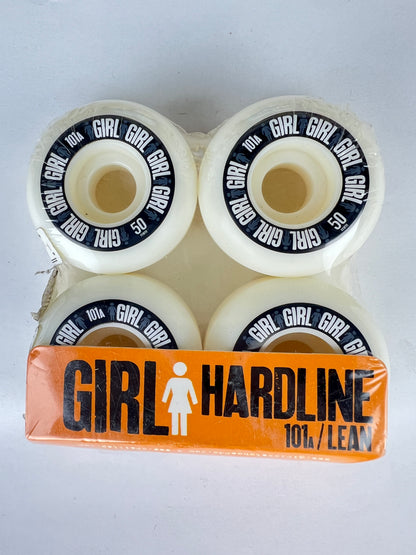 Girl Lean Hardline Black White Grey Size 50MM 101A Vintage NOS Wheels