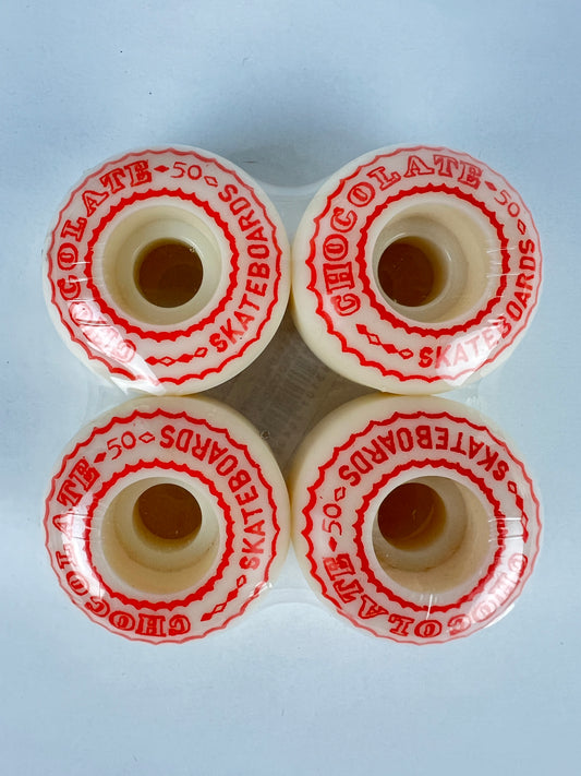 Chocolate Old Ace Red White Size 50MM Vintage NOS Wheels