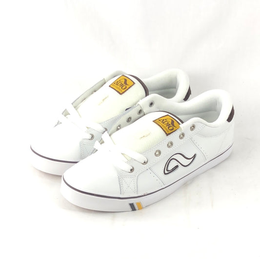 Adio Kenny Standard White/Brown/Yellow US Mens Size 10.5