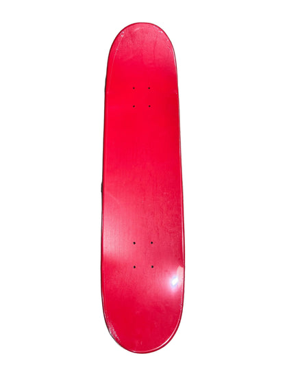 Litezpeed Paint Lines Black Red Dipped Size 7.75" Vintage NOS Deck