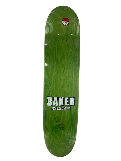 Baker Jeff Lenoce Block Logo Silver Black Size 7.75" Vintage NOS Deck