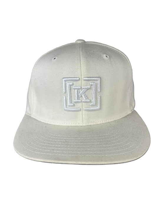 Krew KR3W Andrew Reynolds Signature [K] Cream Off White One Size Fits All Vintage Flexfit Hat