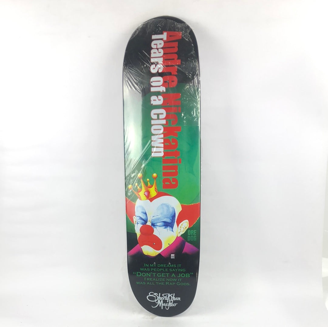 ShereKhan Andrea Nickatina Tears Of A Clown Multi 8'' Skateboard Deck