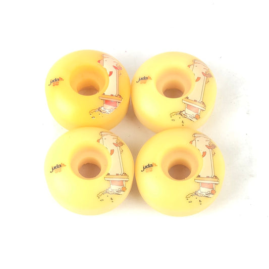 Judah Fire Hydrant graphic Beige Size 52mm Skateboard Wheels