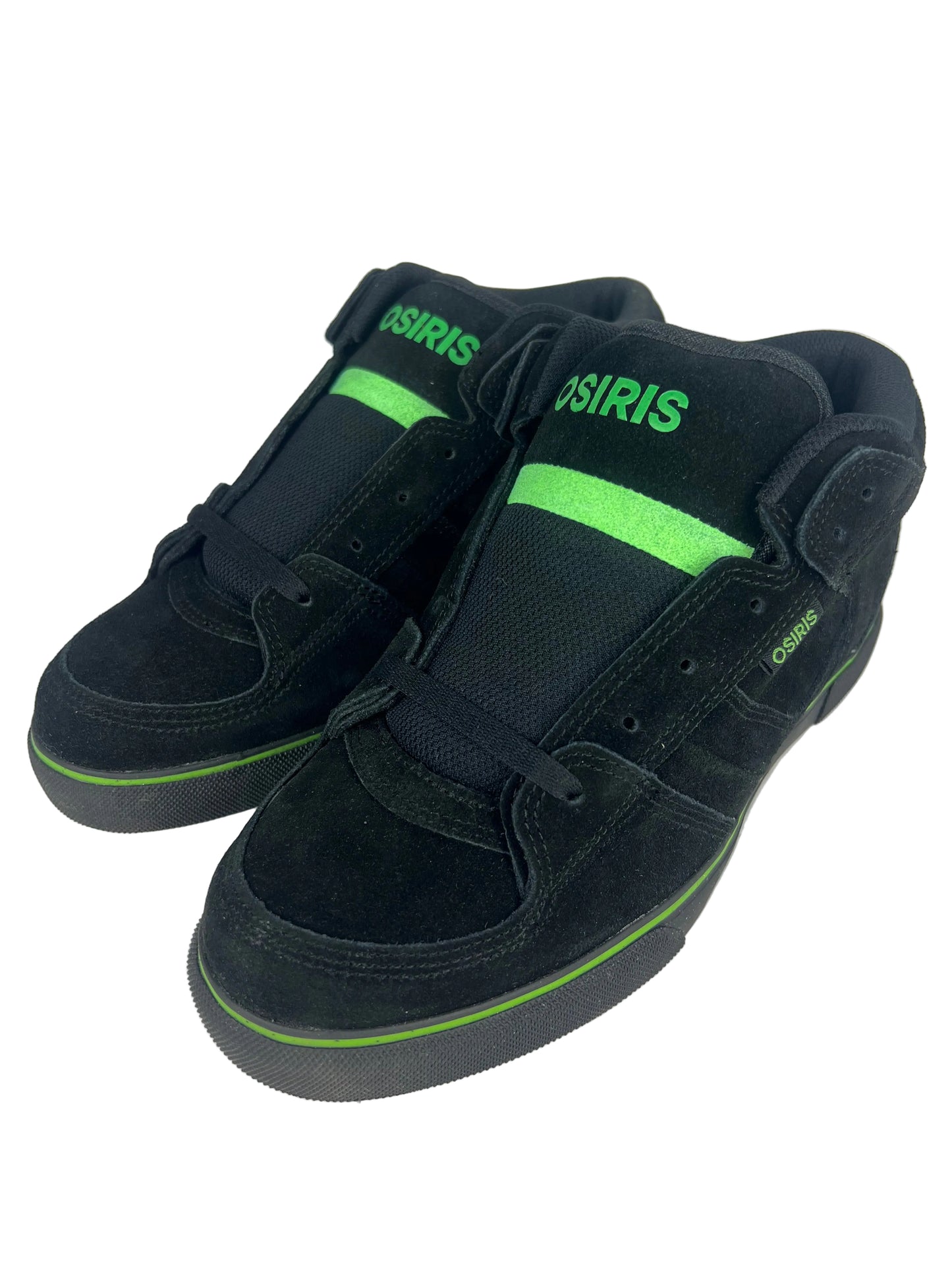 Osiris X Creature Chino Mid Black Green Mens Size 9.0 Shoes