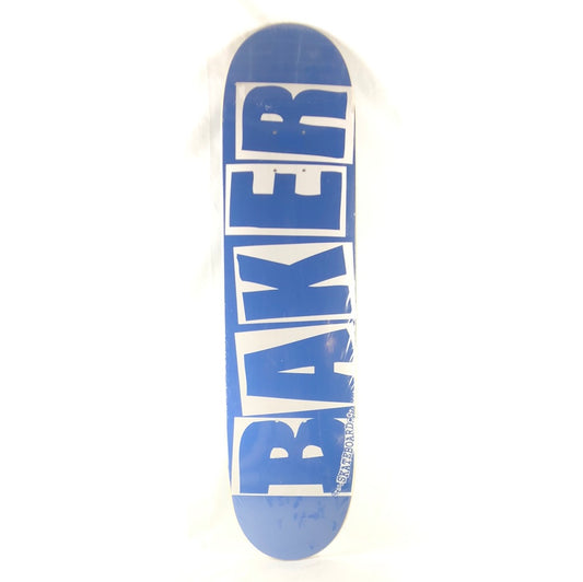 Baker Team Board OG Letters Blue/White Size 7.75" Skateboard Deck
