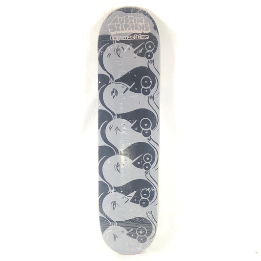 Toy Machine Austin Stephens Turtle Boy Head Black/Grey 7.75" Skateboard Deck