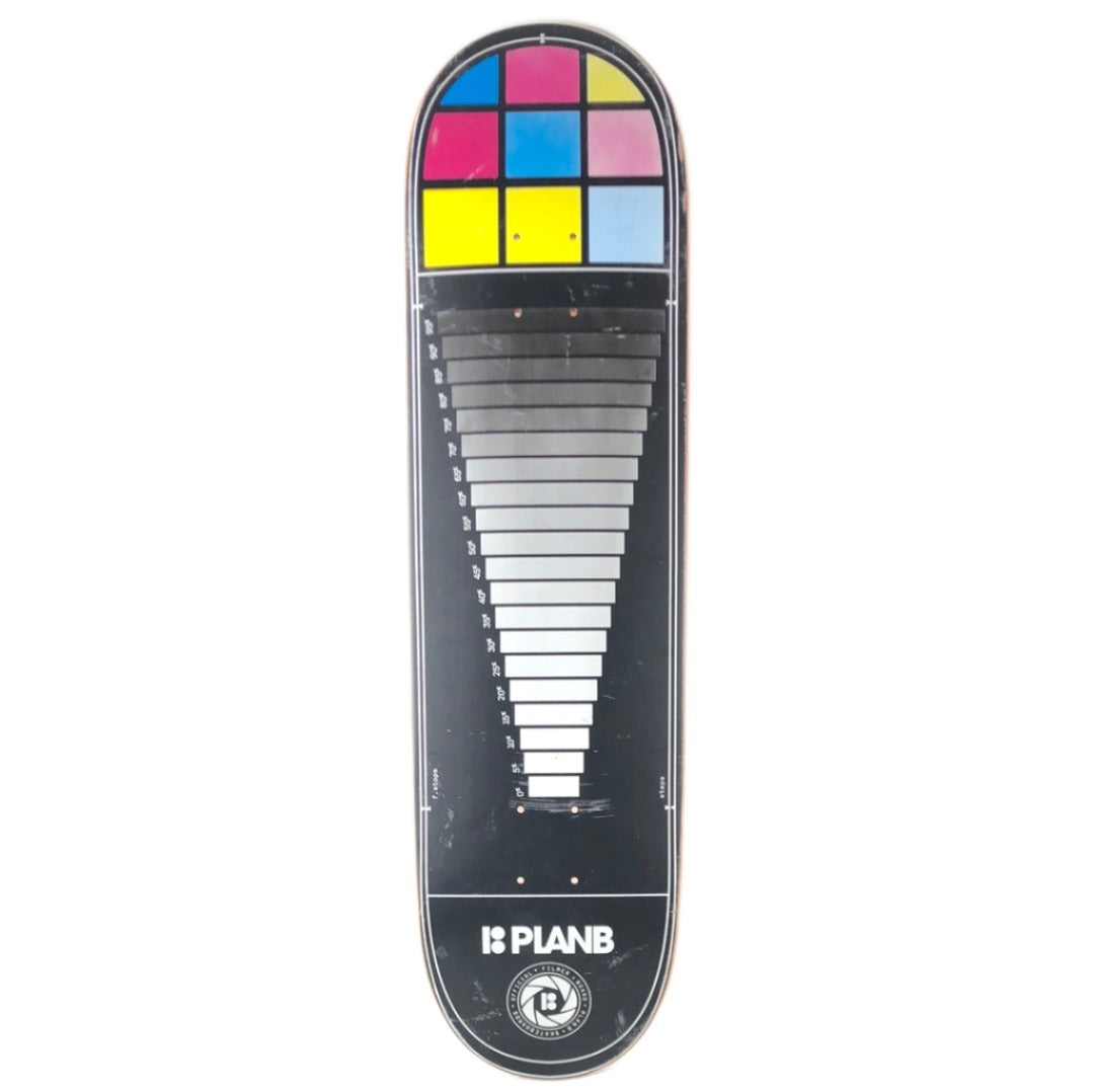 Plan B Official Filmer Board Size 8.25 Skateboard Deck – western 