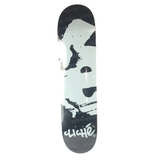 Cliché Experimental Carbon Fiber Black/Grey 8" Skateboard Deck