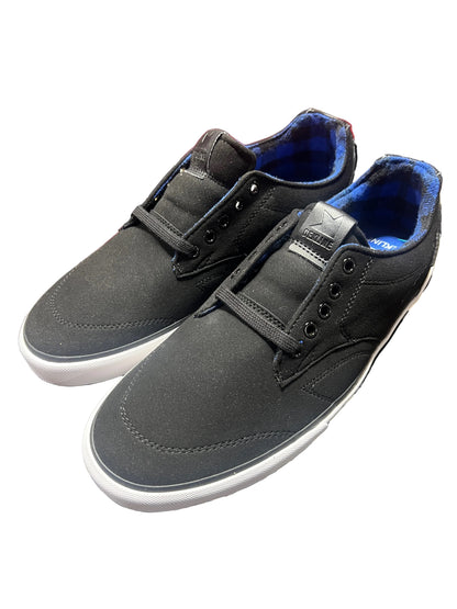 Dekline TimTim Pro Chad Timtim Black Plaid Synthetic Suede Size 9.5 Classic Shoes