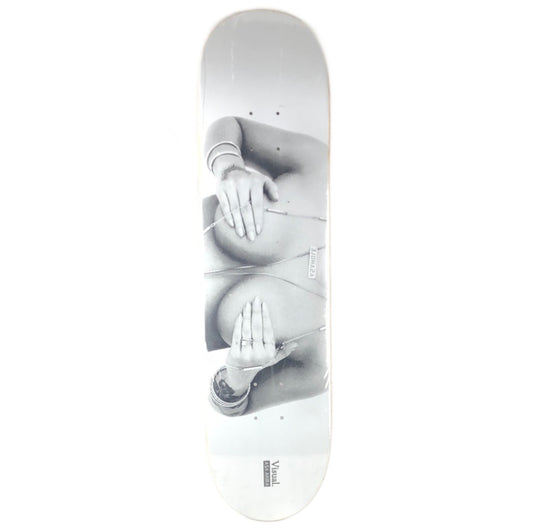 Visual ASA Akira Tits White/Grey/Black Size 8.0 Skateboard Deck