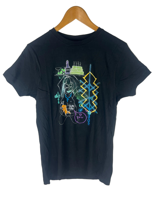 Deathwish Strictly Deathwish Black Multi Size S S/s Vintage Shirt