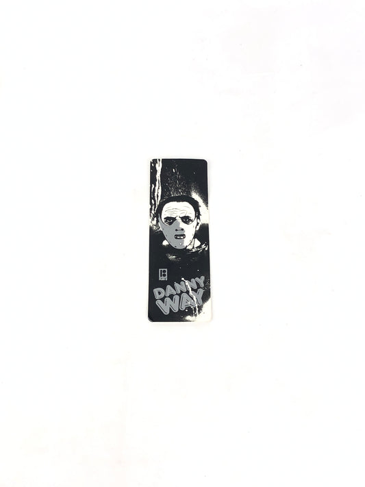 Plan-B Skateboards Danny Way Hannibal Lecter Black White 4.5" x 2" Sticker