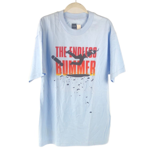 Chocolate The Endless Bummer Chest Logo Red Orange Black White Size L S/s Shirt