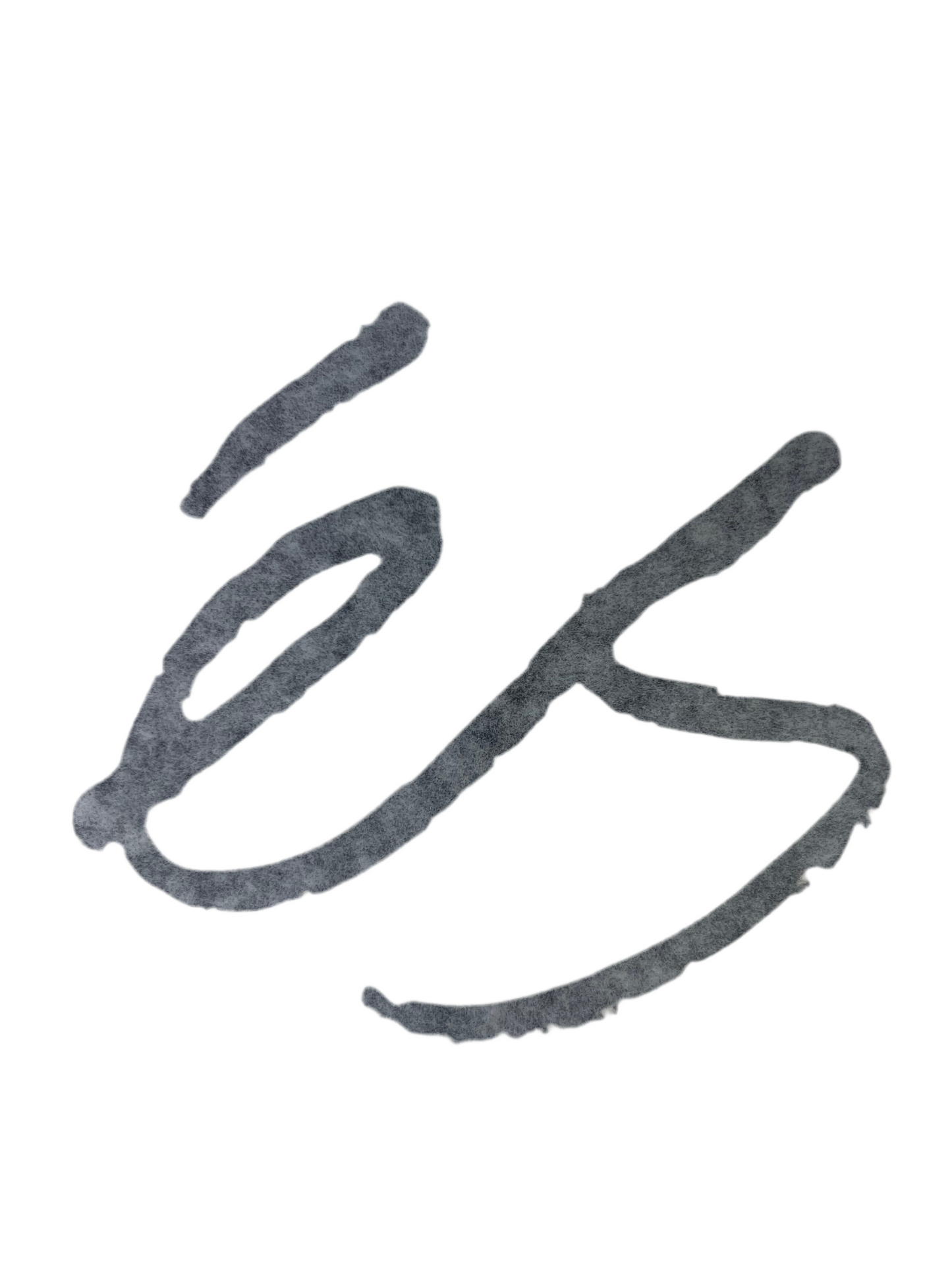 eS Black eS Logo 5" X 5.4" Vintage NOS Die Cut Sticker