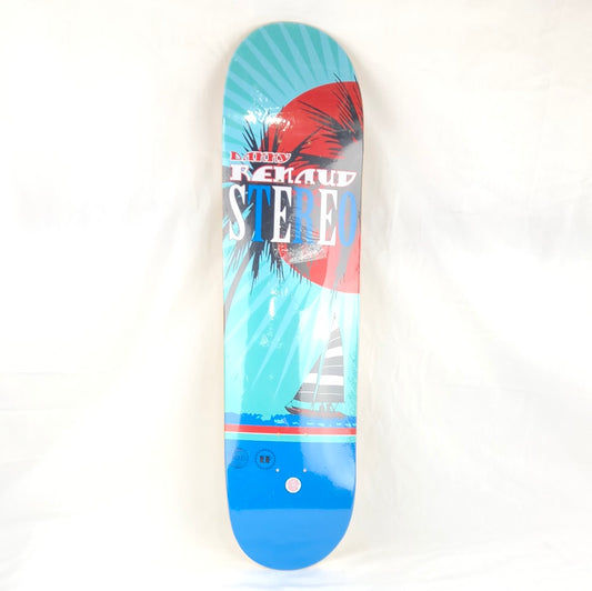 Stereo Danny Renaud Sailboat Blue/Red/White 7.75" Skateboard Deck