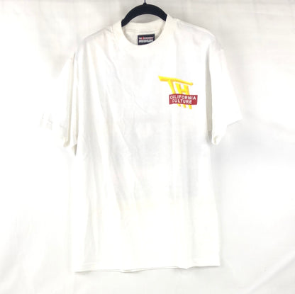 The Hundreds Chest And Back Logo In n Out White Multi Size M S/s Shirt