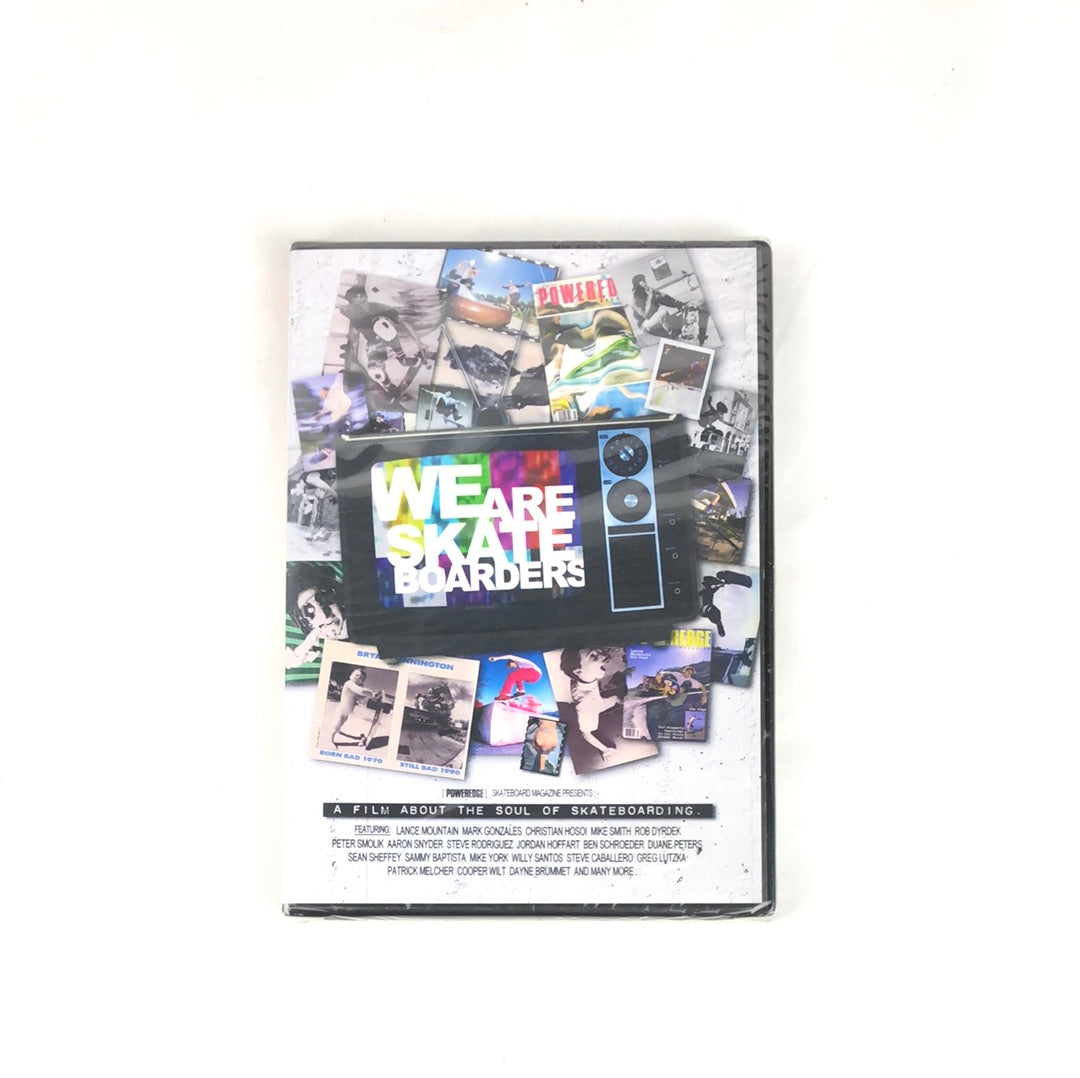 We Are Skateboarders DVD