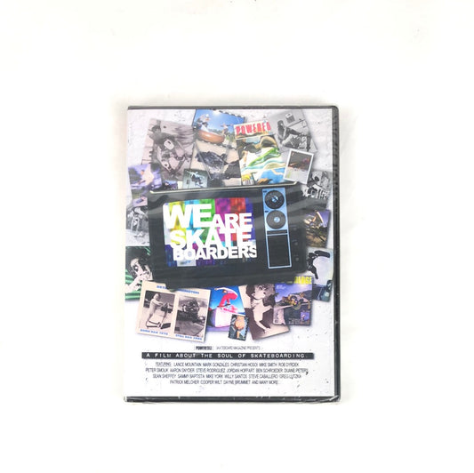 We Are Skateboarders DVD