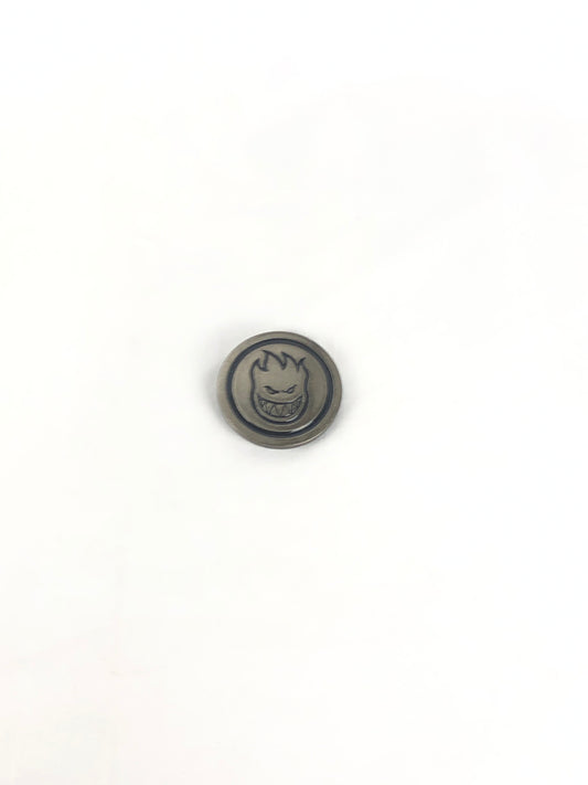 Spitfire Wheels Flame Head Metallic 2.5" Belt Buckle