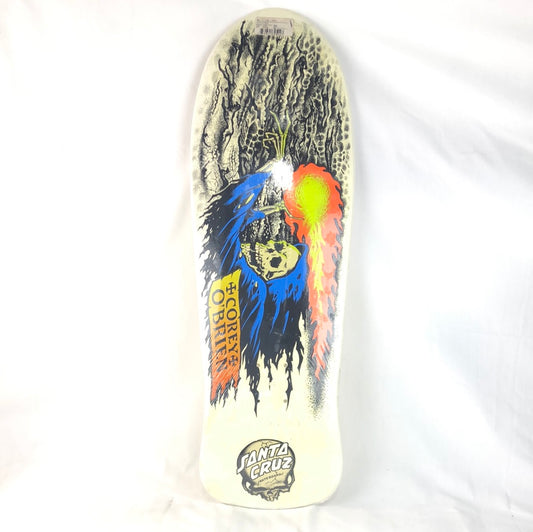 Santa Cruz Corey O‚ÄôBrien Reaper White 9.8 Skateboard Deck 2006 Reissue