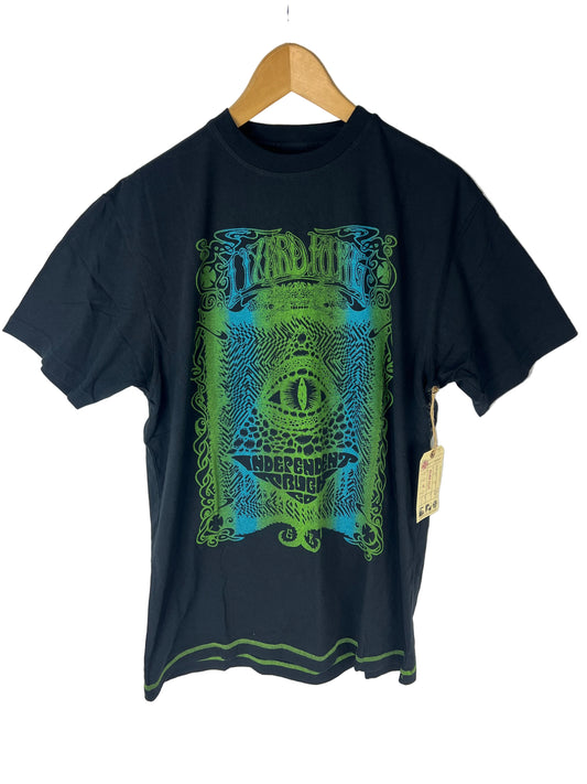Independent Lizard King All Seeing Eye Triangle Green Black Multi Size L S/s Vintage Shirt