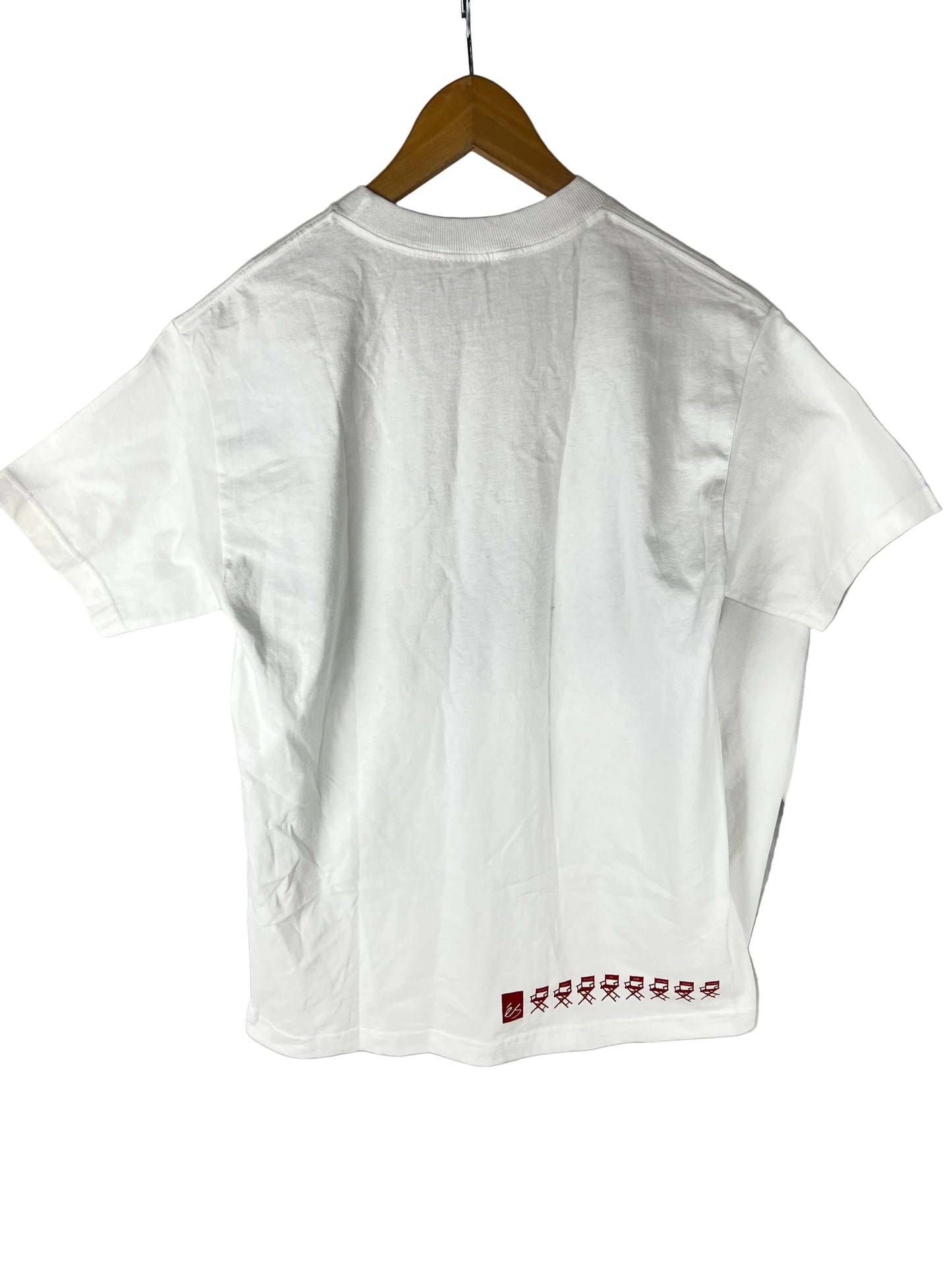 eS Yés! Video Chair Red White Mens Size Medium S/s Vintage Shirt