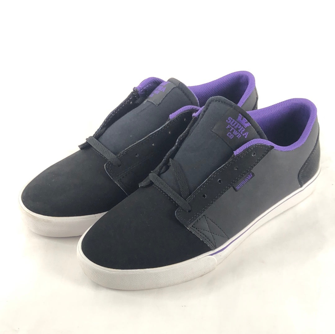 Supra Amigo¬† Black Grey Purple White U.S. Mens Size 11.5