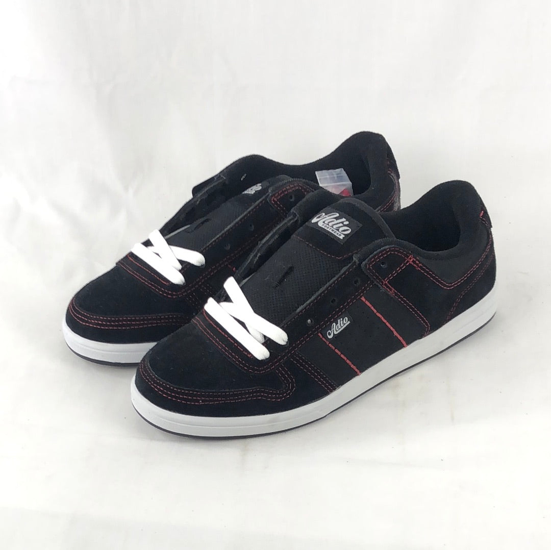 Adio Rebate Black/Red/Black US Mens Size 10