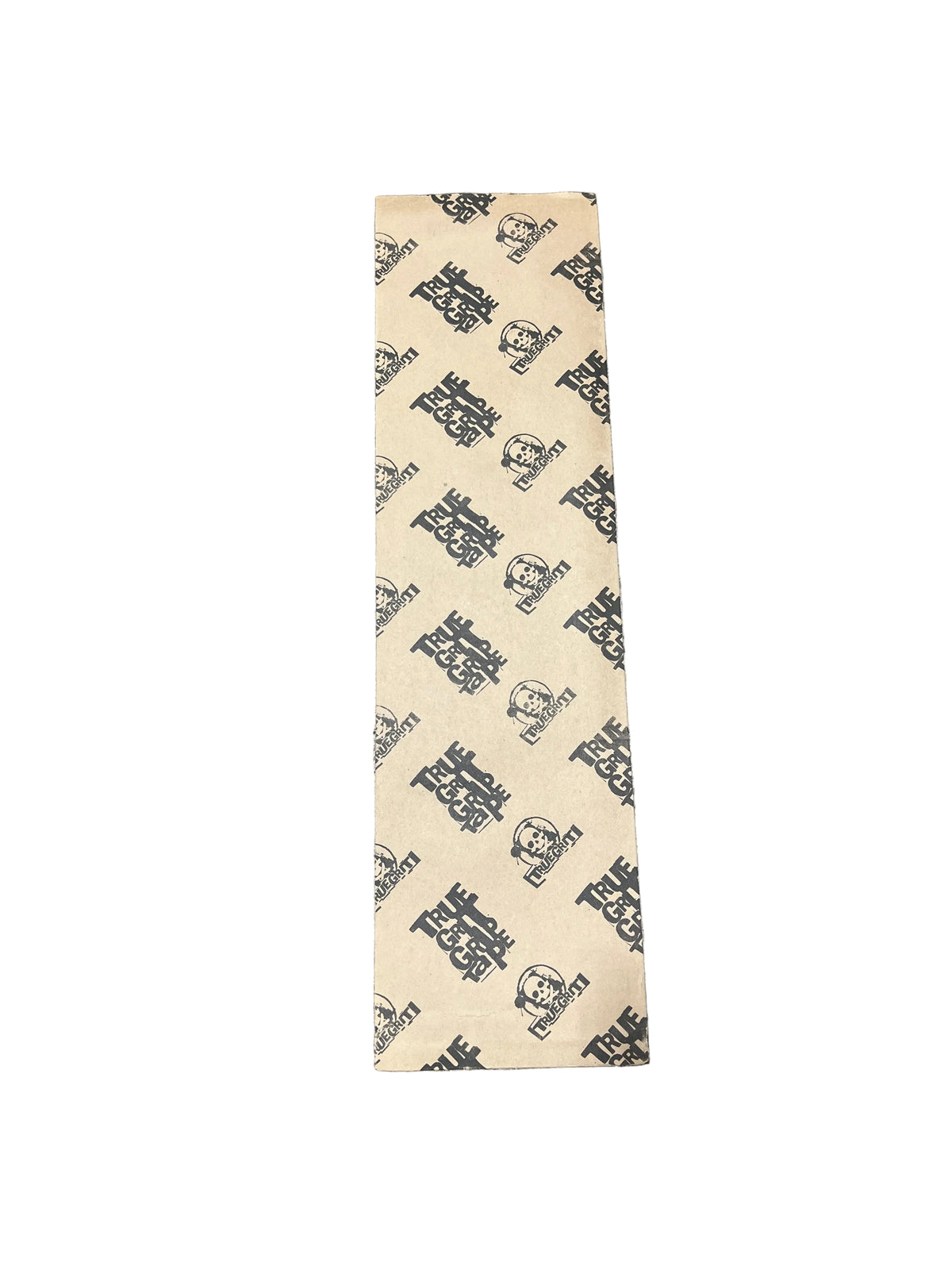 True Grit Hazard Lines Skull Black Black Graphic Griptape