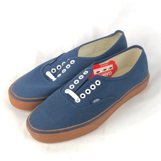Vans Authentic   Gumsole Dark Denim U.S. Mens Size 9.5