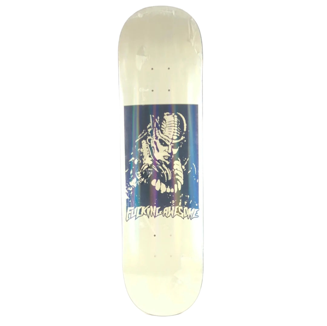 Fucking Awesome Holographic Black White 8.5" Skateboard Deck
