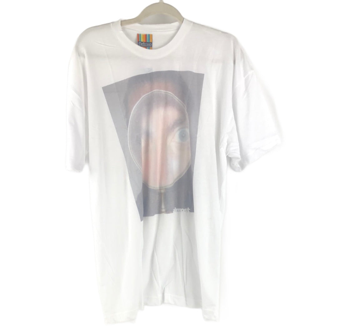 Almost Magnifying Glass Chest picture White Size XL S/s Shirt