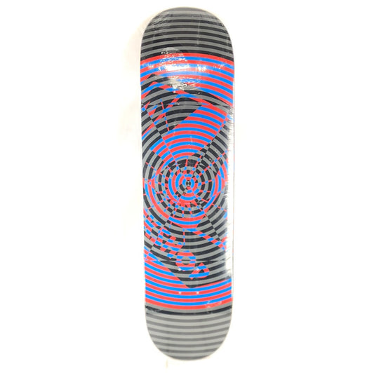 Alien Workshop Alien Logo Illusion Black/Grey/Red/Blue Size 8.25 Skateboard Deck