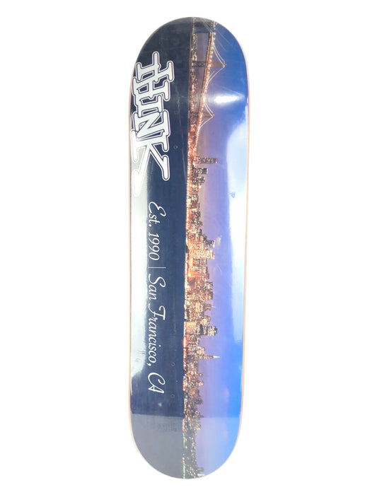 Think San Francisco Photo Multi Color Size 7.75" Vintage NOS Deck